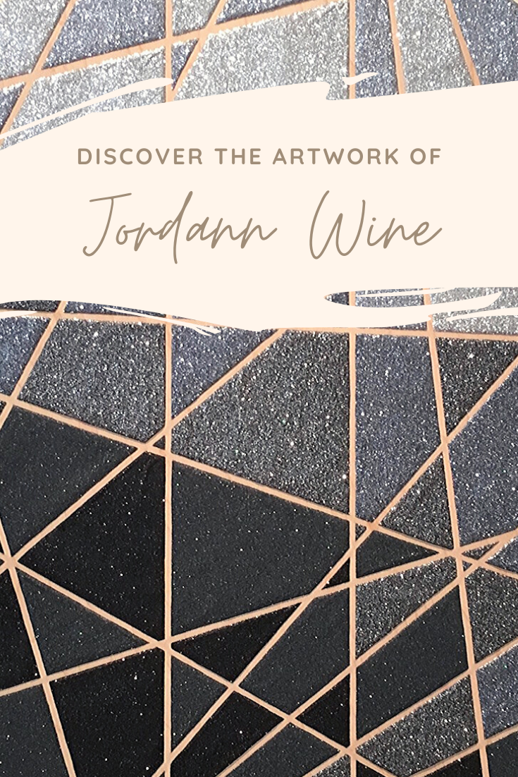 Infinite Glitter: Contemplating the Cosmic Creations of Jordann Wine